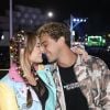 Rock in Rio: Larissa Manoela e André Luiz Frambach marcaram presença no 2º dia