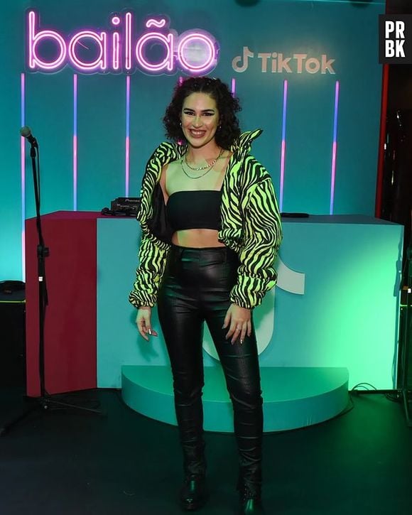 Rock in Rio: Lívia Aragão no camarote do TikTok