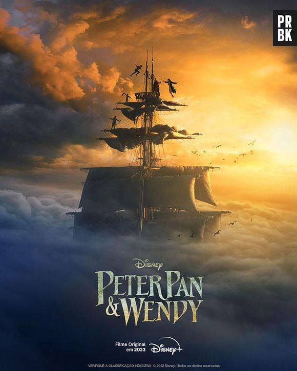 "Peter Pan & Wendy", previsto para 2023, ganha 1º pôster