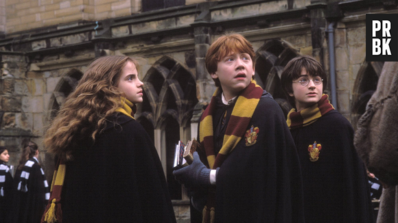 "Harry Potter e a Câmara Secreta" traz de volta Harry (Daniel Radcliffe), Hermione (Emma Watson) e Rony (Rupert Grint)