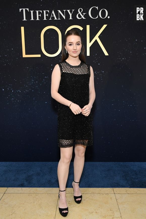 Kaitlyn Dever em evento da Tiffany & Co