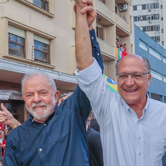 geraldo alckmin foi eleito vice presidente de lula no último domingo