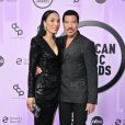   Lisa Parigi e Lionel Richie no  American Music Awards 2022 
