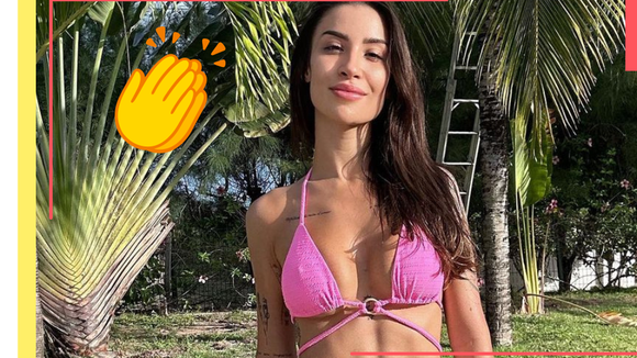 Bianca Andrade posta foto de biquíni e responde ofensa de seguidor