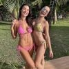 Bianca Andrade e Juliette passaram o Ano Novo juntas e continuam viajando