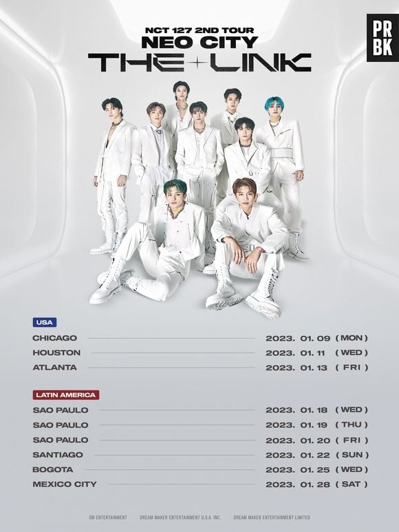 NCT 127 faz shows em São Paulo, Santiago, Bogotá e México ainda em janeiro