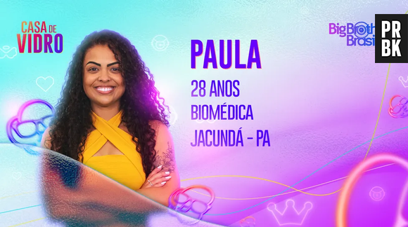 Paula Freitas está na Casa de Vidro "BBB23"