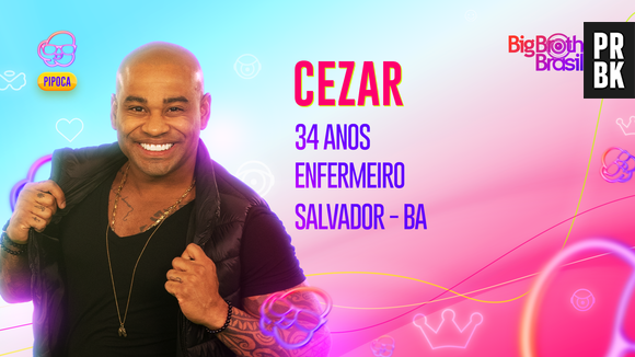 "BBB23": confira o antes e depois de Cezar Black