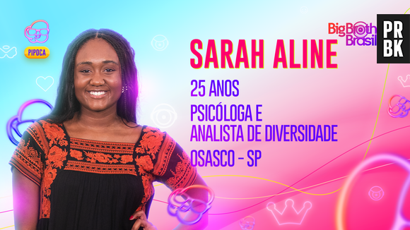 "BBB23": Sarah Aline também é do grupo Pipoca dessa edição