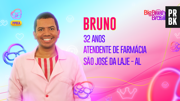 "BBB23": Bruno Gaga é um dos participantes do grupo Pipoca