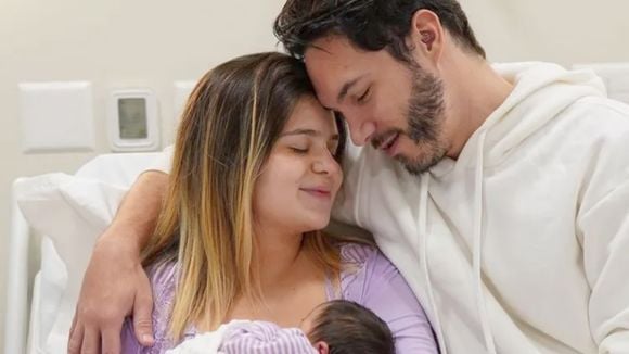 Viih Tube revela fotos inéditas da filha, Lua, na maternidade: "Todos se emocionaram"