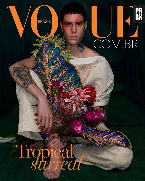 Sam Porto já foi capa de revistas famosas, como a Vogue