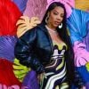 Ludmilla usou um lindo macacão estampado no primeiro dia de "Numanice"