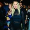 Luísa Sonza usou um look all black com transparência