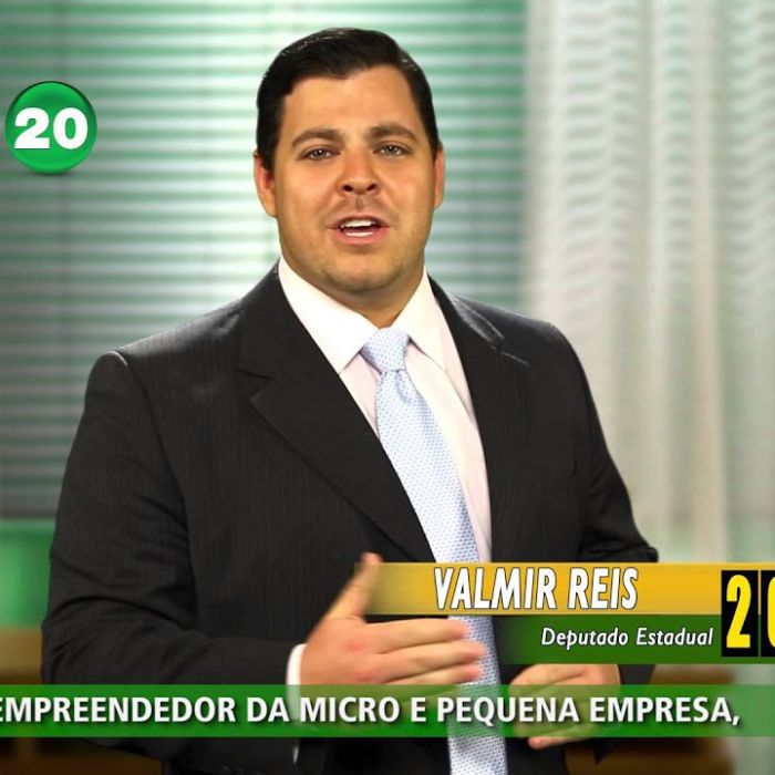 Valmir Reis disputou eleições e recebeu apoio de Eduardo Bolsonaro