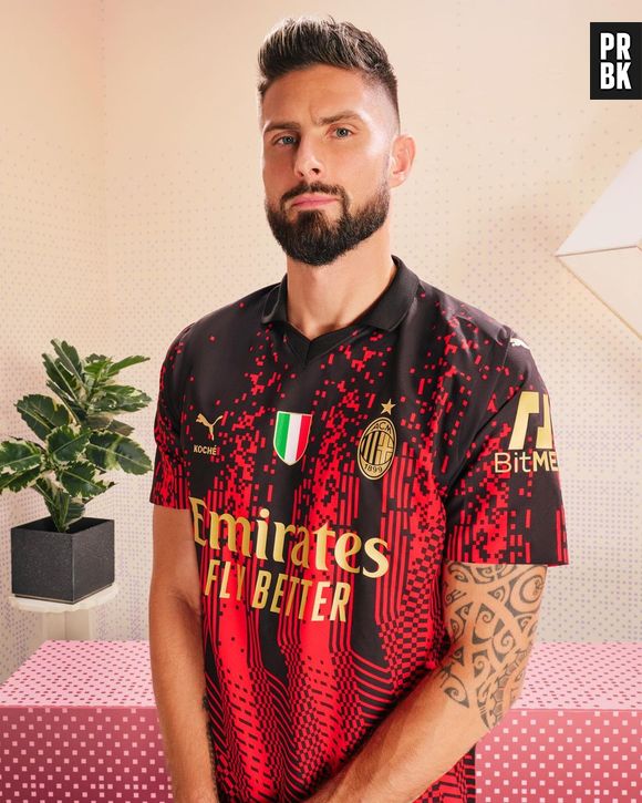 O galã Giroud também já traiu a esposa