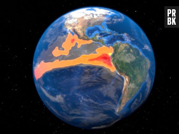 O El Niño causa mudanças na temperatura do planeta