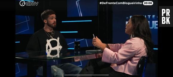 João Guilherme foi entrevistado por Blogueirinha