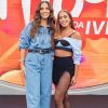 Ivete Sangalo e Anitta se reencontraram no programa "Pipoca da Ivete"