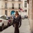 Flávia Alessandra apostou na tendência da saia de tule para a Paris Fashion Week 2023