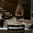 Momentos antes, Meg ( Chrysti Ane Lopes) estava prestes a contar alguma coisa para a família em "Malhação" 