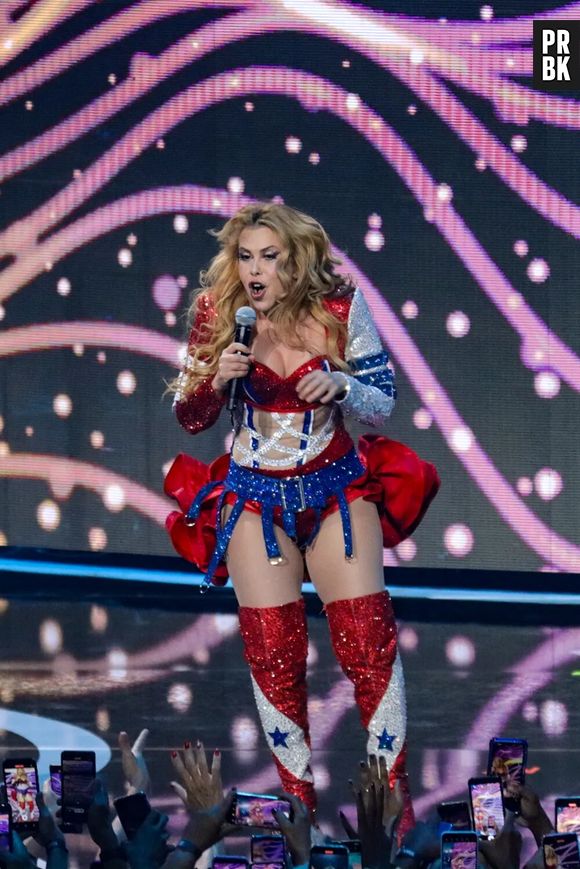 Joelma vestiu a bandeira do Pará para o Prêmio Multishow 2023