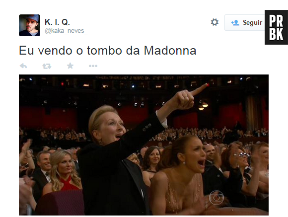 Até Meryl Streep fez zoação com Madonna no BRIT Awards