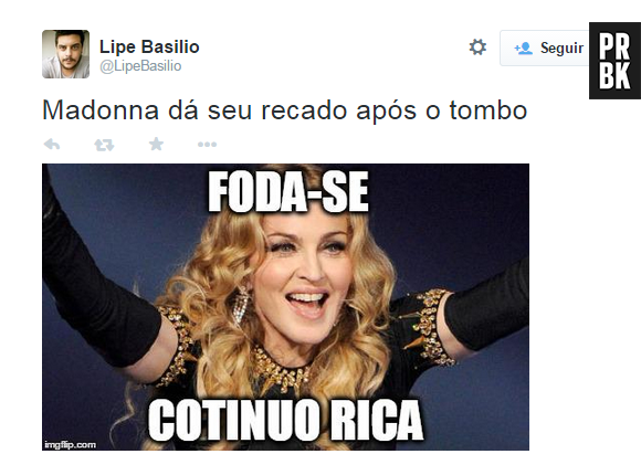 Não importa, Madonna será sempre Madonna!