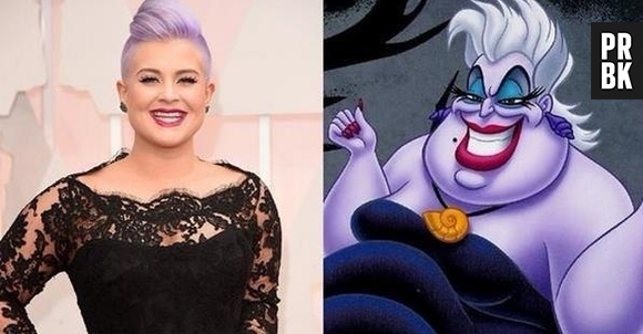 Kelly Osbourne, filha do cantor Ozzy Osbourne, foi comparada a vilã Úrsula, de "A Pequena Sereia", durante o Oscar 2015