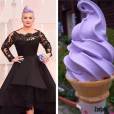  Em outra montagem, Kelly Osbourne foi comparada a um sorvete de casquinha, no Oscar 2015 