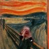 Meryl Streep virou um quadro de Edvard Munch