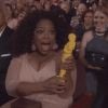 Oprah Winfrey se diverte no Oscar 2015