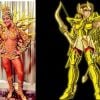 A roupa de Claudia Leitte é tão pesada quanto a armadura de um Cavalheiro do Zodíaco