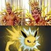 Eletrizando a Sapucaí, o look de Claudia Leitte lembra muito o Pokémon Jolteon