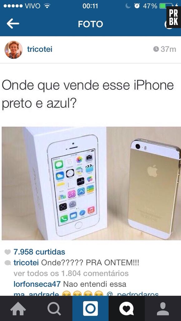 Tem gente por aí pensando que é um novo lançamento do iPhone, da Apple