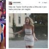 Taylor Swift virou meme após sua mãe a proibir de visitar o Brasil, por ser "um país de terceiro mundo". Ah, a informação já foi desmentida!