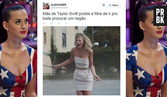 Taylor Swift virou meme após sua mãe a proibir de visitar o Brasil, por ser "um país de terceiro mundo". Ah, a informação já foi desmentida!