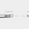  MacBook est&aacute; ainda mais fino que MacBook Air, 13,1mm 