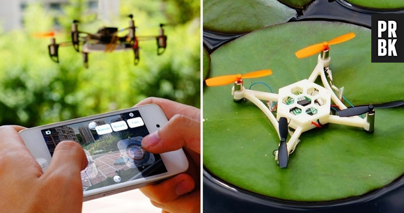 Outra novidade tecnológica, os famosos drones não podiam ficar de fora do sucesso das impressoras 3D