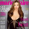 A angel Miranda Kerr ficou sem peitos na capa da Marie Claire