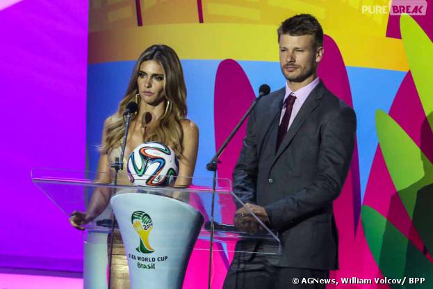 Fernanda Lima e Rodrigo Hilbert foram os apresentadores do sorteio da Copa 2014