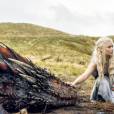 Em "Game of Thrones", Daenerys (Emilia Clarke) foi levada por Drogon ao território dos Dothraki