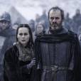 Em "Game of Thrones", Selyse (Tara Fitzgerald) e Stannis (Stephen Dillane) Baratheon morreram
