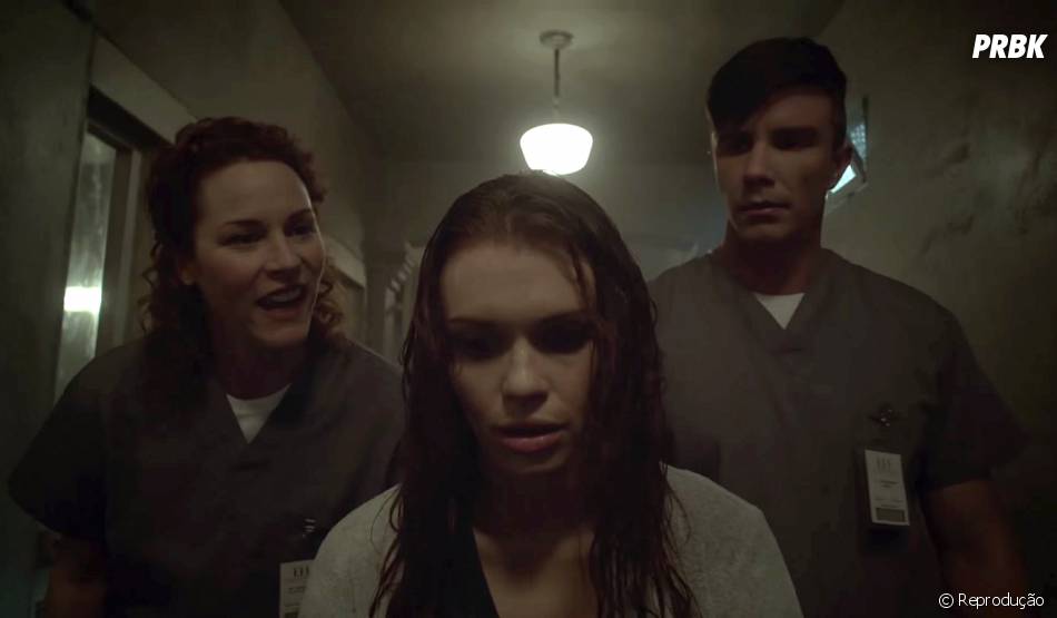 Em Teen Wolf, Lydia (Holland Roden) é maltratada pelos funcionários da