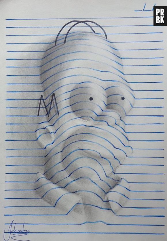 Assim como o Homer, de "Os Simpsons", esses desenhos já ficaram famosos internacionalmente