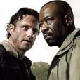 Em "The Walking Dead", Morgan (Lennie James) e Rick (Andrew Lincoln) vão ter uma conversa super séria