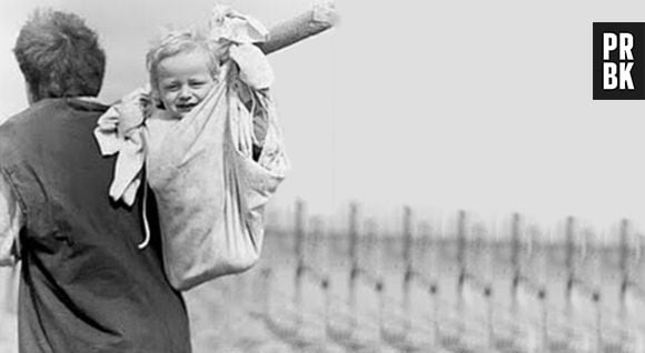 O Homem do saco rouba crianças que andam desacompanhada dos pais