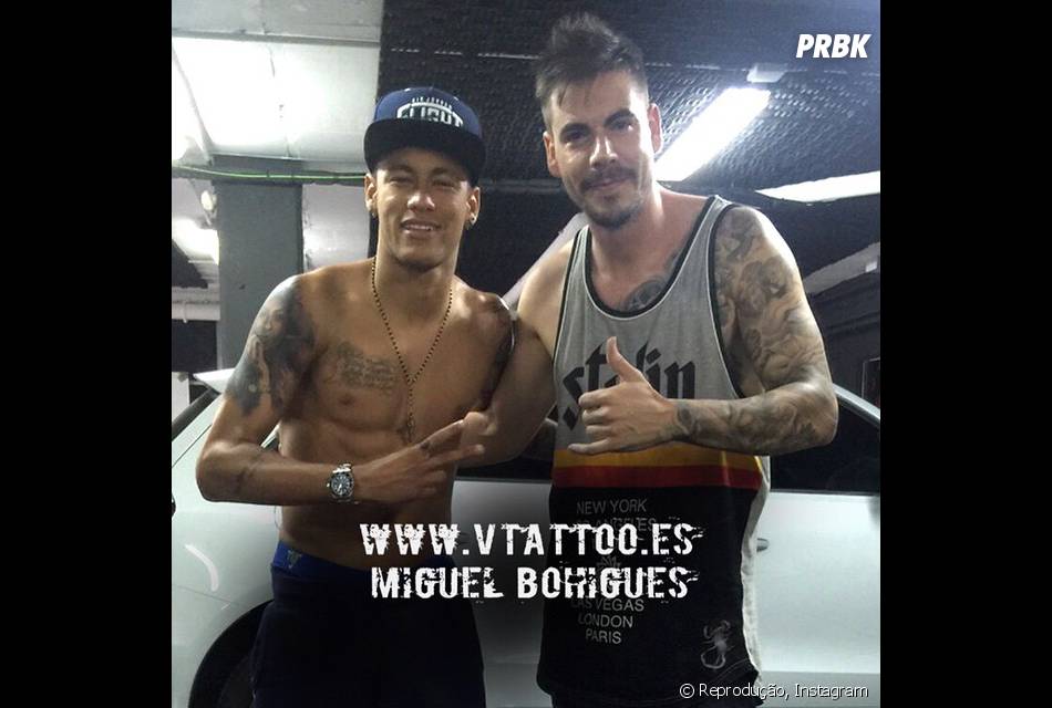 Fãs De Neymar Jr Criticam Tattoo Com Rosto De Rafaella Santos No Braço