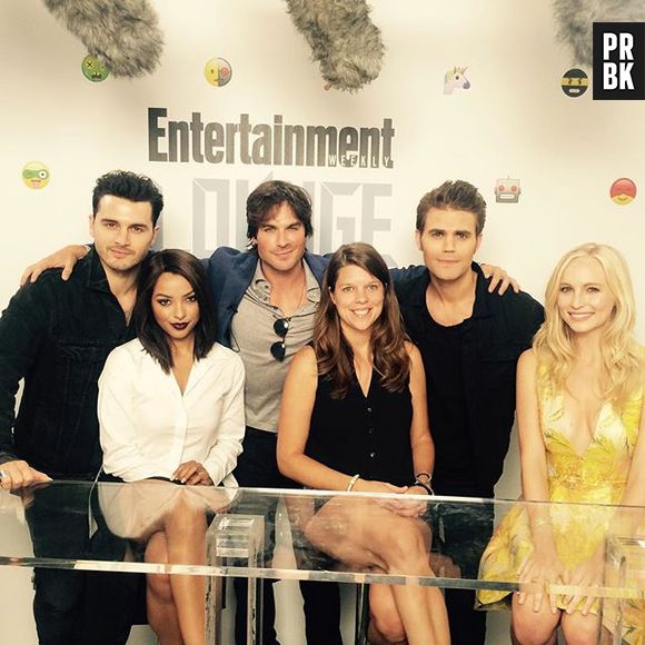 O elenco de "The Vampire Diaries" respondeu perguntas dos fãs na Comic-Con 2015 sobre a sétima temporada
