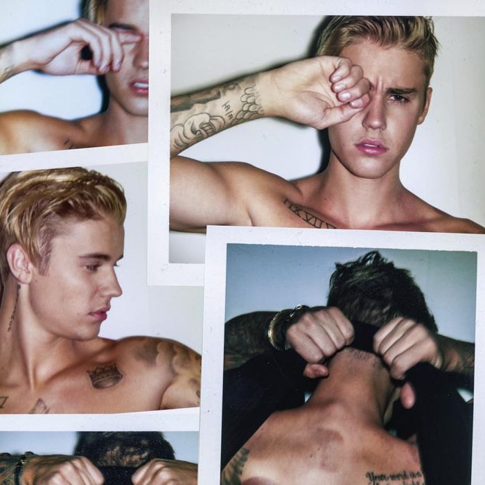  Justin Bieber tira a camisa e mostra as tatuagens em novo ensaio 